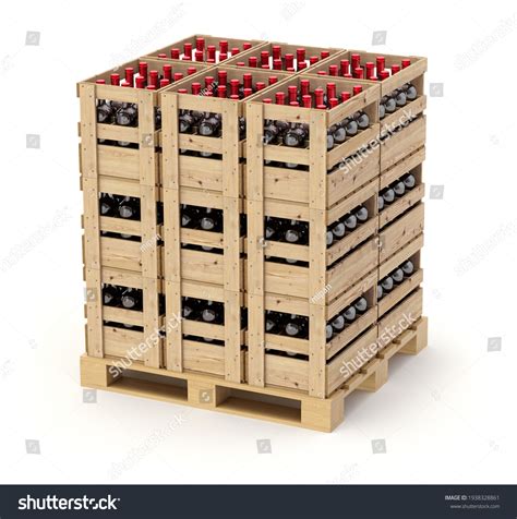 how many cases of wine in a pallet